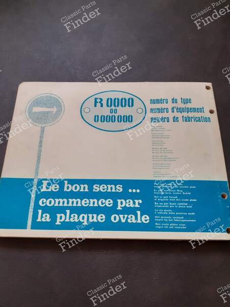 Spare Parts Catalogs - RENAULT Dauphine / Ondine - PR650 / PR751- 3