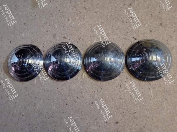 Four chrome hubcaps - RENAULT Celtaquatre - 0