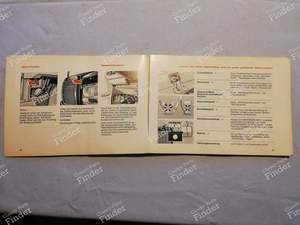 Manuel de bord - Classe S - MERCEDES BENZ S (W116) - A1165841396 / 6500 4720- thumb-4