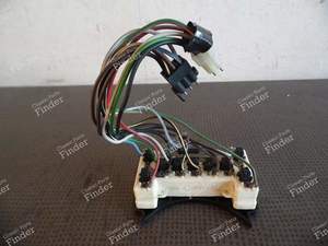 PLATINE TEMOINS LUMINEUX TABLEAU DE BORD - XJ6 ET XJ12 - JAGUAR XJ (Serie 1 / Serie 2 / Serie 3) - thumb-5