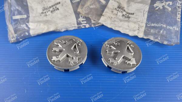 Jeu de 2 caches de centres de roue - PEUGEOT 206 - 5416A4- 1