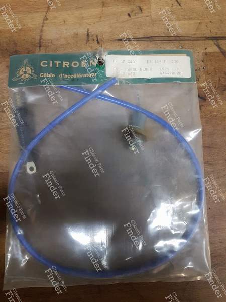 Throttle cable - CITROËN GS / GSA - PF 52540 / EX 114 / PF 230