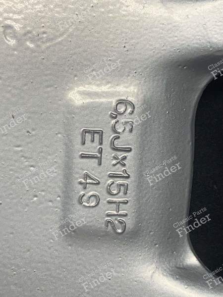 Original 'Gullideckel' Leichtmetallfelgen 6.5Jx15 ET49 - MERCEDES BENZ E (W124) - 1244001802- 7