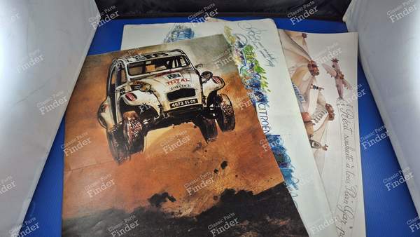 Set of 3 posters - Revue ré.cit - CITROËN 2CV - 0