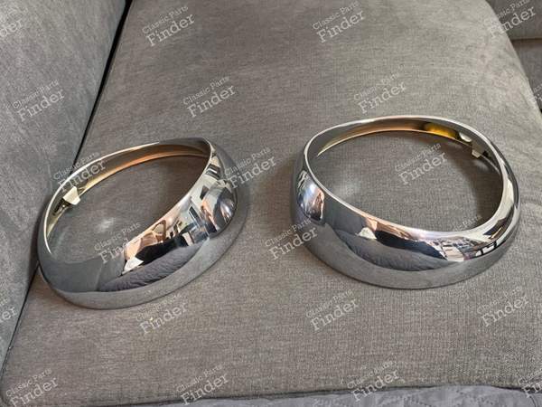 Chrome headlight bezels with visors - CITROËN DS / ID - 1066- 4