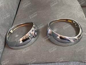 Chrome headlight bezels with visors - CITROËN DS / ID - 1066- thumb-4