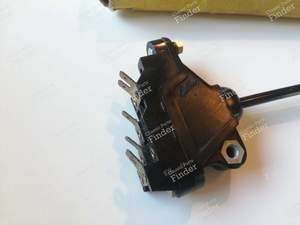 Headlight-code switch (black stem) - PEUGEOT 404 - thumb-2