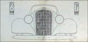 Connecting piece on the bumper - OPEL 2,0 Liter / 6 - thumb-6