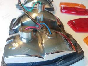 Pair of phase 1 rear lights - PEUGEOT 304 - OEM: 6342.28 / 8076 B G- thumb-6