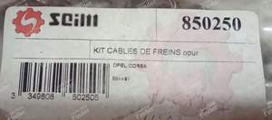 Parking brake cable - OPEL Corsa (A) - 850250- thumb-6