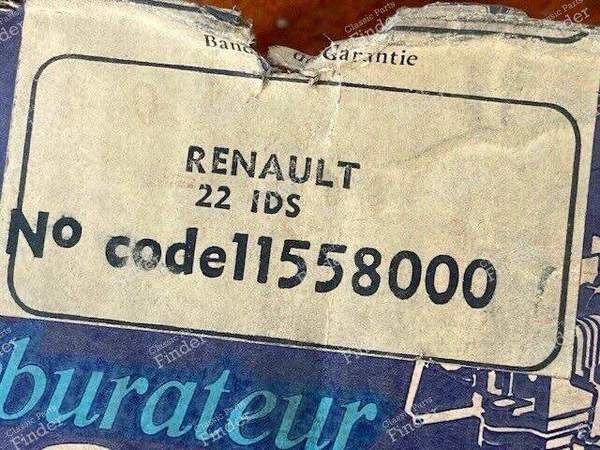 Vergaser SOLEX 22 IDS - RENAULT 4 / 3 / F (R4) - 22 IDS / 11558000 / 0854985500- 5