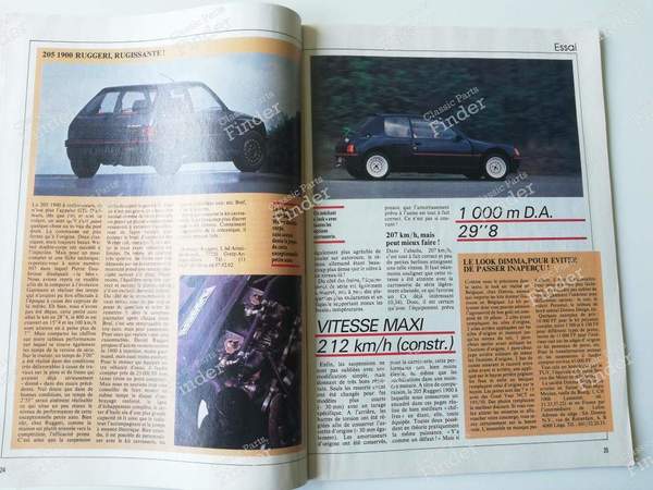 Autohebdo - RENAULT 5 Turbo (R5) - #525 - 4 juin 1986- 4