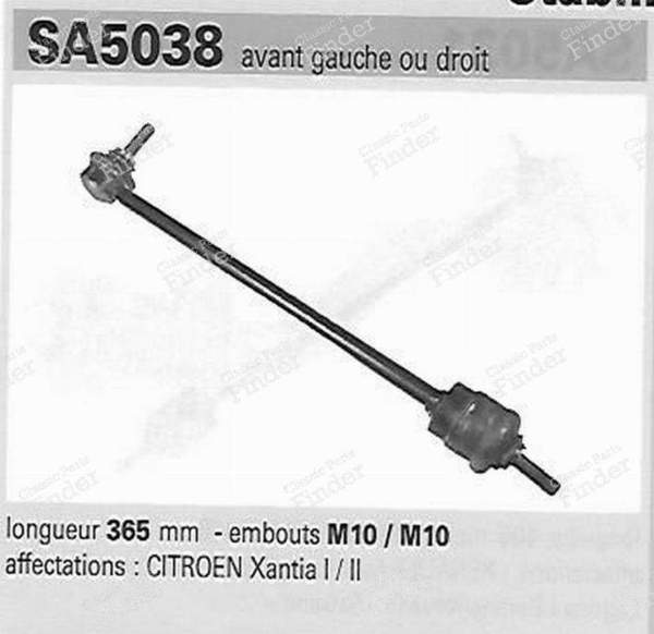 Stabilisierungsstange vorne links oder rechts - CITROËN Xantia - QLS3076S- 1