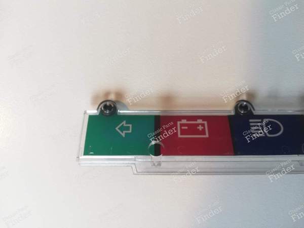 Instrument cluster - Symbols - MERCEDES BENZ SL (R107) - 2