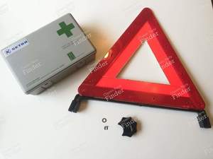 Warning triangle + fastening and kit for MERCEDES BENZ S (W116)