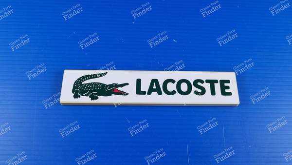 Sigle arrière 'LACOSTE' - PEUGEOT 205 - 8659.09- 1