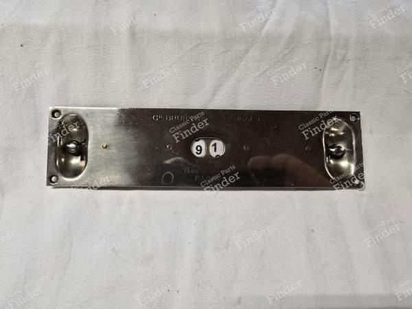 Compteur tour de circuit, voiture de course - BUGATTI Type 39 