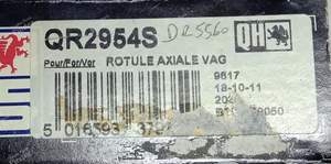 Right or left-hand steering tie-rod - AUDI A4 (B5) - QR2954S- thumb-3