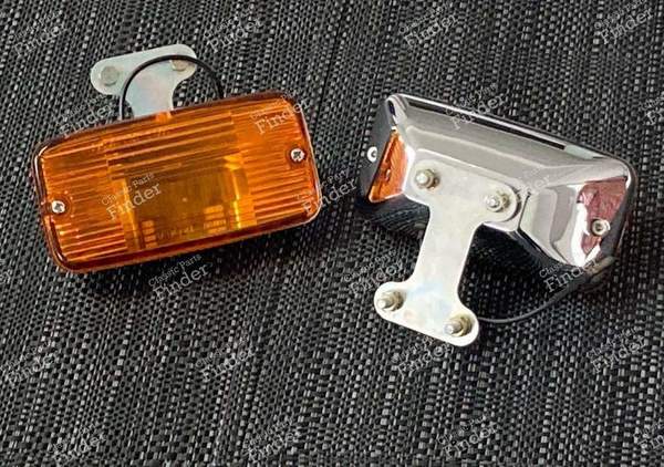 2 Cibié amber reversing lights for Peugeot 304 Coupé/Cabriolet, Alpine, DS... - PEUGEOT 304 - 12.06.A- 1