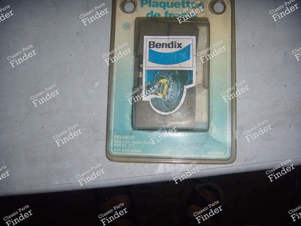 Plaquettes de frein arrières 504, 505, 604 - PEUGEOT 504 - B314695- 0