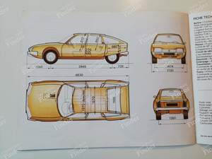 Handelsbroschüre 1974 - CITROËN CX - 8.74- thumb-8