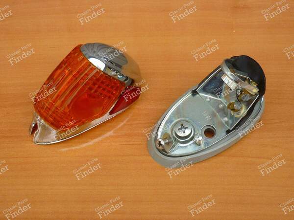 Komplette Seitenblinker- und Positionsleuchte - MERCEDES BENZ 180 / 190 (W120 / W121) (Kleiner Ponton) - K23239- 0