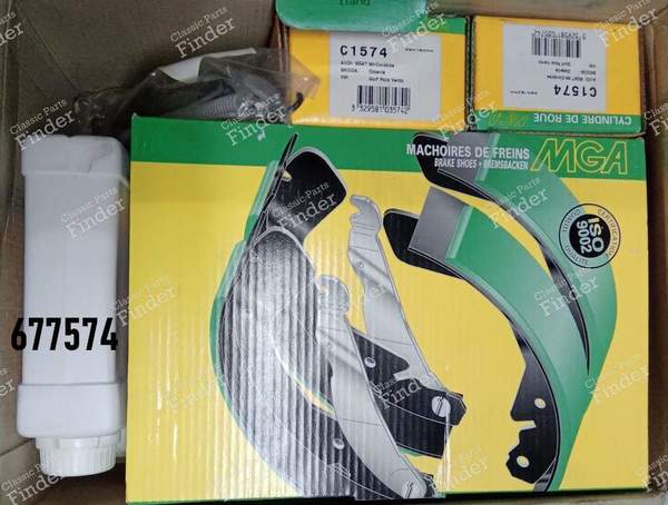 Kit freins arrière Audi 80 1,9TD, 1,9TDi, 2,0E - AUDI Coupé/Cabriolet (B3) - 677574- 3