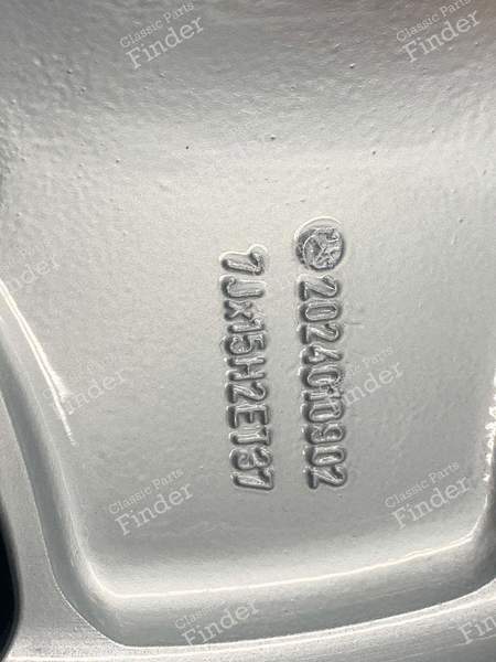 Original AMG Felgen Mercedes W202 7Jx15 ET37 2024010902 - MERCEDES BENZ 190 (W201) - 2024010902- 8