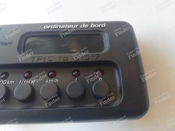 Ordinateur de bord - RENAULT 5 / 7 (R5 / Siete) - TPIC1B81017- 4