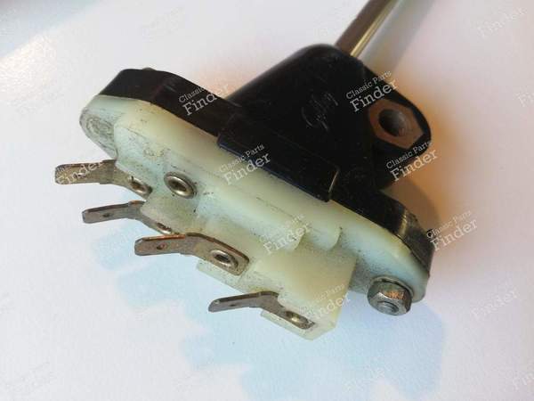 Headlight-code switch (gray stem) - PEUGEOT 404 - 6240.57 (?)- 4