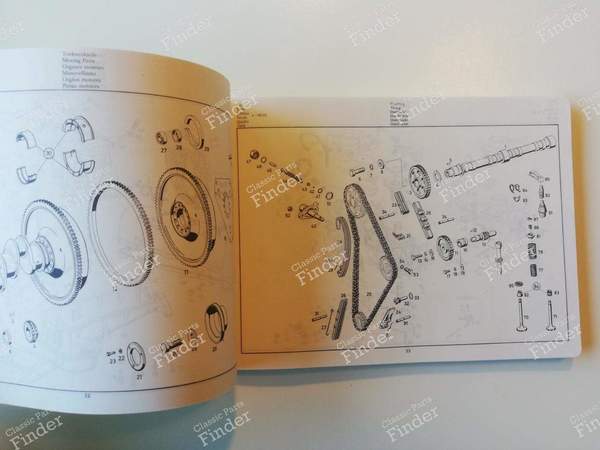 Spare parts manual - 'Catalog C' 1970 - MERCEDES BENZ /8 (W114 / W115) - 12178 / 50000-10.70 WK- 3