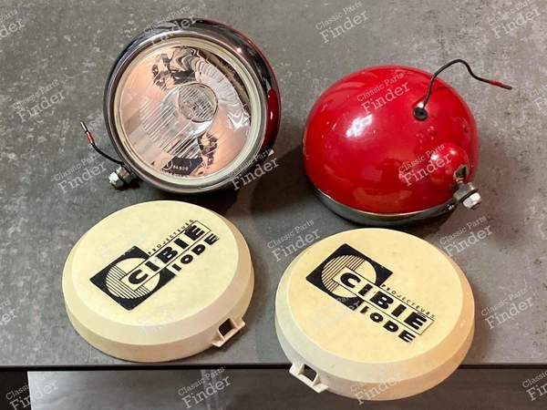 Cibié Oscars Longue portée, pour Alpine A 110, R8 Gordini, Simca 1000... - ALFA ROMEO Giulia Sprint GT / GTV / GTC / GTA (105/115 Coupés) - a 14508- 1