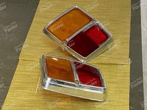 2 hintere Cabochons für SIMCA 1000 - SIMCA 900 / Simc'4 / 1000 / 1005 / 1006 / 1118 /Abarth 1150 - 6303 / 6302 (?)- thumb-1