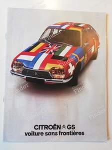 Advertising brochure - CITROËN GS / GSA