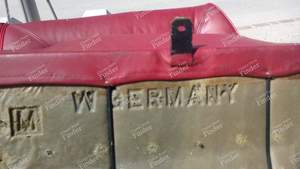 Rote Leder-/Vinyl-Sitzbank für Golf 1 Cabriolet - VOLKSWAGEN (VW) Golf I / Rabbit / Caddy / Jetta - 155 885 375 / MZL 3058- thumb-7