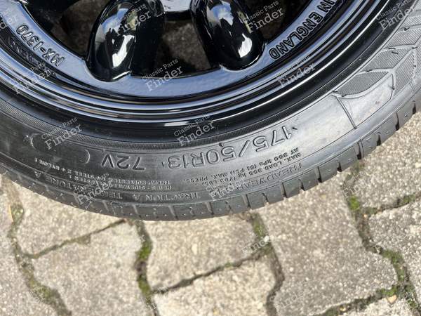 Radsatz mit neuen Reifen S Spoke schwarz gepulvert wie neu - MINI  - 4