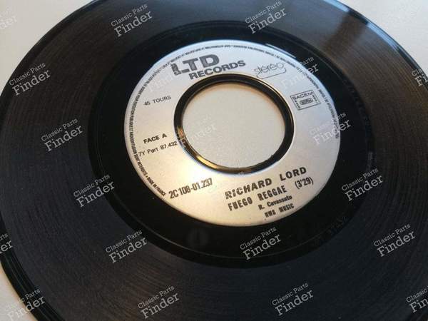 Fuego launch souvenir disc - RENAULT Fuego - 2C 108-01.237- 8