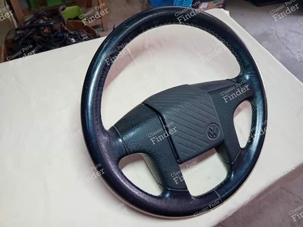 Leather steering wheel - VOLKSWAGEN (VW) Golf II / Jetta - 1