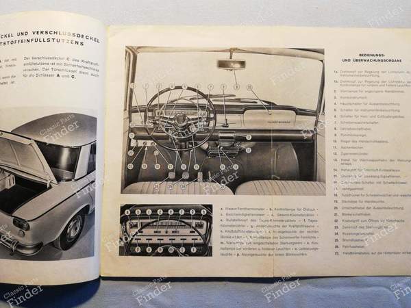 Bordbuch - FIAT 1300 / 1500 - 300-1160- 3