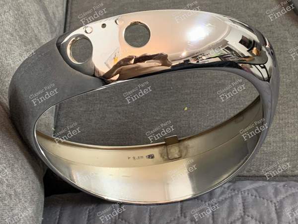 Chrome headlight bezels with visors - CITROËN DS / ID - 1066- 2
