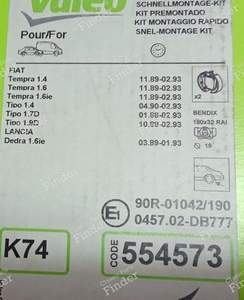 Rear brake kit Fiat Tempra 1,4 1,6, Tipo 1,4 selecta, 1,7D, 1,9D - FIAT Tipo / Tempra - K74- thumb-2