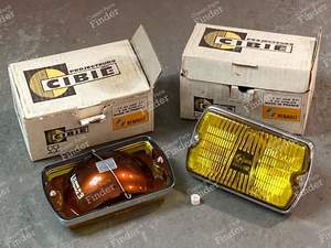 Gelbe Gläser Cibié Jod 35 Nebelscheinwerfer, für Renault, Peugeot, Simca, Citroën... - RENAULT 16 (R16) - 35 SAE F2- thumb-2