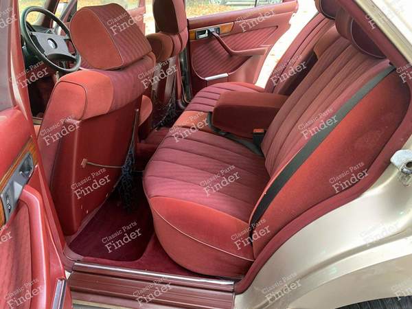 Complete red interior - MERCEDES BENZ S (W126) - 4