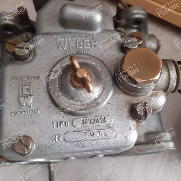 Kit 2 carburetors for Alfa, Renault, Peugeot, Simca... - ALPINE A110 - 40DCOE24- 2