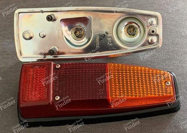 Feu arrière droit non-Chromé - RENAULT 8 / 10 (R8 / R10) - 612 NDF- 1