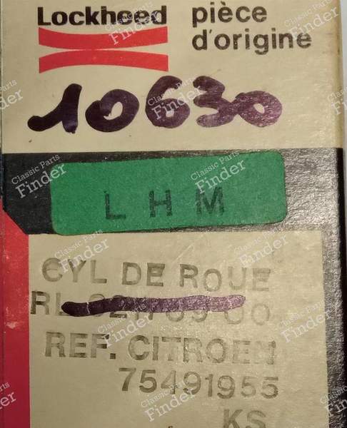 Pair of left and right rear wheel cylinders - CITROËN Dyane / Acadiane - RL021769- 1