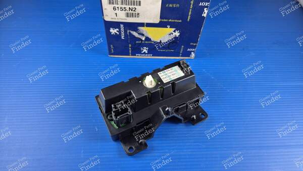 Onboard clock - PEUGEOT 206 - 6155N2 / 96250976ZR- 3