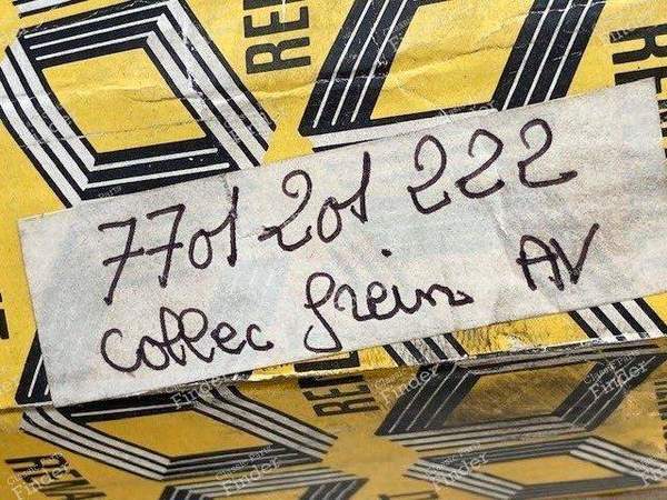 Garnitures de freins avant - RENAULT Estafette / Hi-boy / Petit-Panel - 7701201222- 3