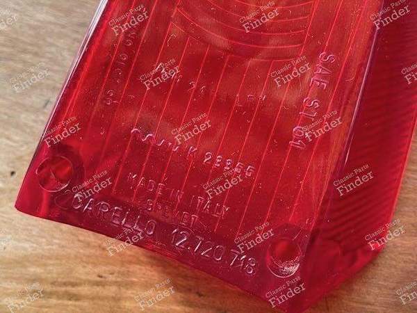 Pair of taillight caps - PEUGEOT 404 Coupé / Cabriolet - 12.720.718- 2