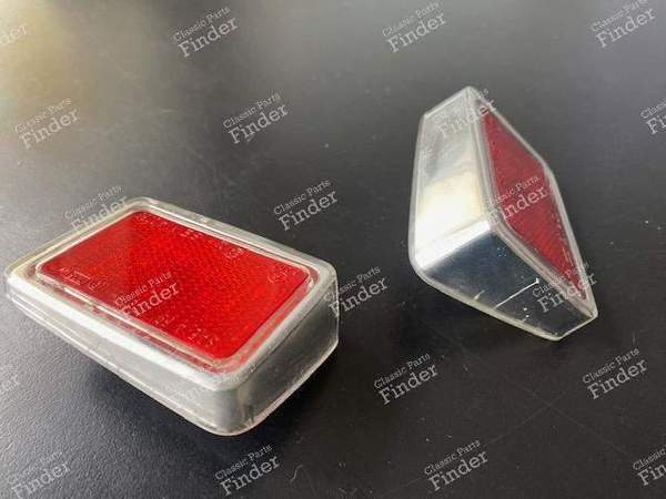 Set aus 2 Rückstrahlern rechts + links - RENAULT 16 (R16) - 7700528561 / 2068- 2